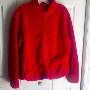 Double Sided RED Jacket 💕.   XL